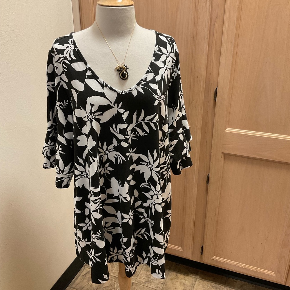Black & White Tunic